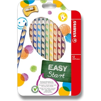 Stabilo 331/12 EASYcolors pro leváky ořezávátko 12 ks