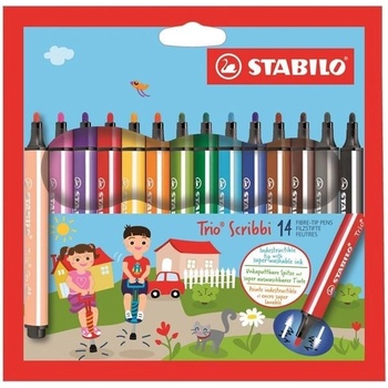 Stabilo Trio Scribbi 368/14 14 ks