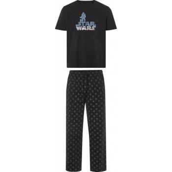 Star Wars pánské pyžamo kr.rukáv černé