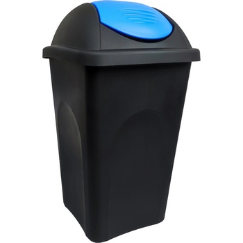 STEFANPLAST MULTIPAT 60 l černý/ modré víko