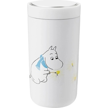 Stelton Termohrnek TO GO CLICK MOOMIN 200 ml sněhový