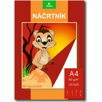 Stepa Náčrtník A4/20listů