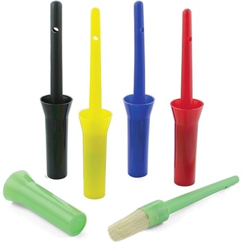 Štětec na kopyta s krytem mix barev černý