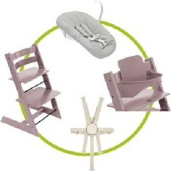 Stokke Tripp Trapp Baby Set2 Heather Mauve