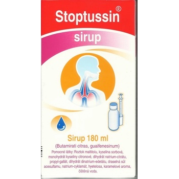 STOPTUSSIN POR 0,8MG/ML+20MG/ML SIR 1X180ML
