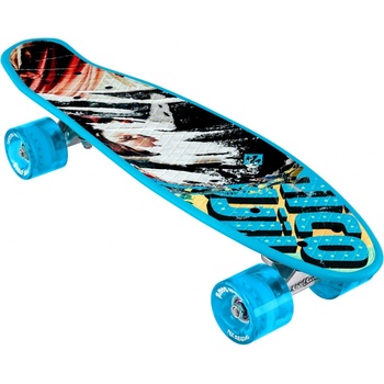 Street Surfing Beach Board Glow Rough Poster
