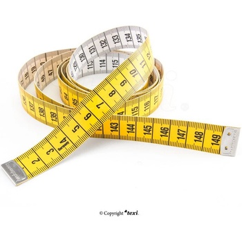 STRIMA Krejčovský profesionální metr TEXI 4007, oboustranný, skleněné vlákno, délka 150cm