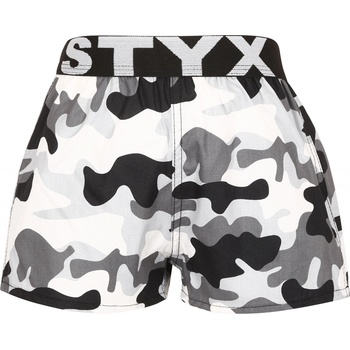 Styx dětské trenky art sportovní guma maskáč (BJ1457)