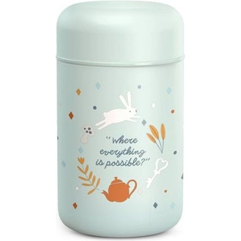 Suavinex termoska na příkrmy Wonderland Zelená 400 ml