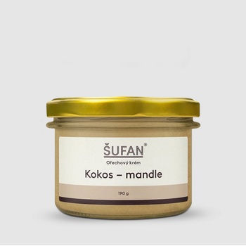 Šufan Kokosovo-mandlové máslo 190 g