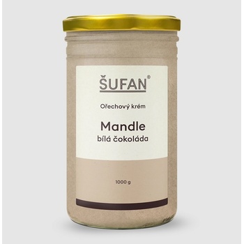 ŠUFAN MANDLE-BÍLÁ ČOKOLÁDA MÁSLO 1 kg