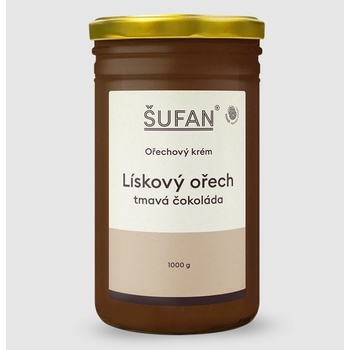 Šufan Máslo Lískový ořech a tmavá čokoláda 1 kg
