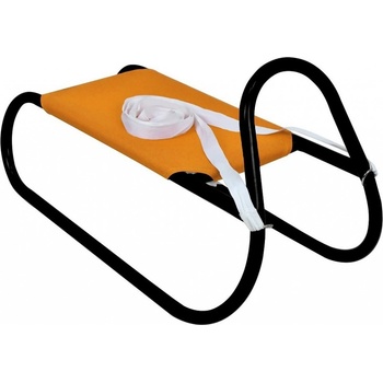 Sulov Kovové saně 62 cm oranžovo-černá