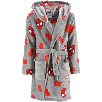 Sun City - Chlapecký župan s kapucí Spiderman - Marvel šedý