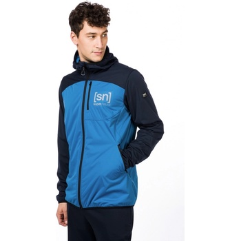 super.natural pánská softhellová merino bunda Movementnavy blazer/vallarta blue