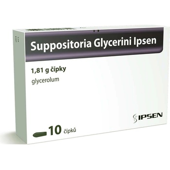 SUPPOSITORIA GLYCERINI LÉČIVA RCT 1,81G SUP 10
