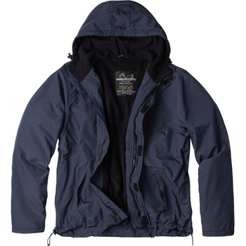 Surplus bunda windbreaker zipper modrá navy