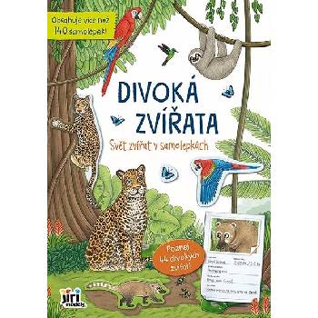 Svět zvířat v samolepkách divoká zvířata