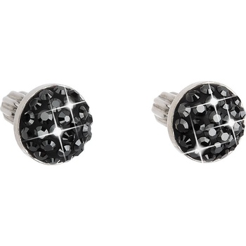 Swarovski pecka s krystaly černé kulaté 31336.5 hematite