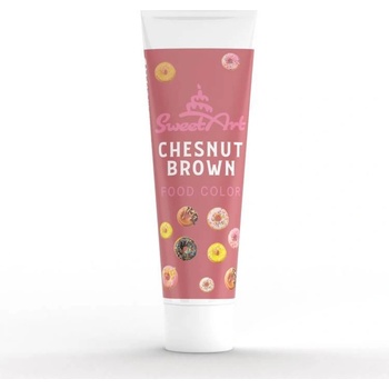 SweetArt gelová barva tuba Chestnust Brown 30 g