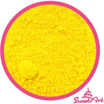 SweetArt jedlá prachová barva Lemon Yellow citronově žlutá 2,5 g
