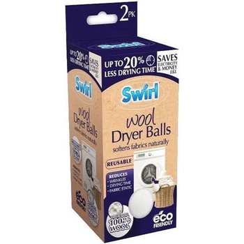 Swirl Wool Balls 100% vlna 2 ks