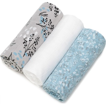 T-Tomi BIO Bambusové pleny Splashes 3 ks