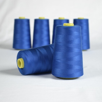 Takoy Overlock / coverlock polyesterová nit NTF 5000 barva modrá