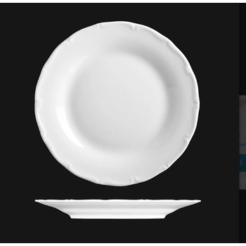 Talíř mělký 25 cm bílý porcelán Verona G. Benedikt