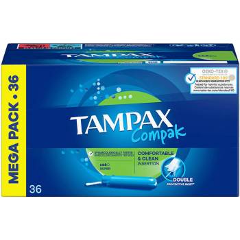 Tampax Compak super tampóny 36 ks