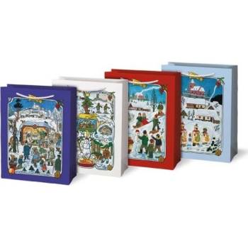 Taška MFP vánoční M LADA mix 1 (190x250x90)