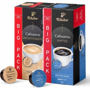 Tchibo Cafissimo Decaffeinato Bezkofeinová Káva Fine Aroma 30 Kaps
