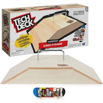 Tech Deck DŘEVĚNÁ RAMPA S FINGERBOARDEM 6063827