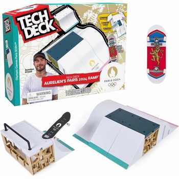 Tech Deck Fingerboard rampa Xconnect Olympijský park Aurelien Giraud 681147020849