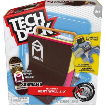 Tech Deck Xconnect skatepark Mafia Vert Wall
