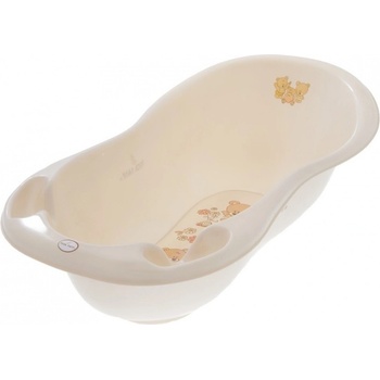 Tega Dětská plastová vanička Méďa 102 cm Béžová