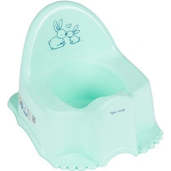 TEGA Hrající nočník Bunny bílý