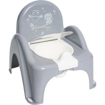 TEGA nočník s poklopem Sovy šedý