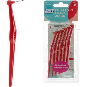 TePe Angle mezizubní kartáčky 0,5 mm 6 ks blistr