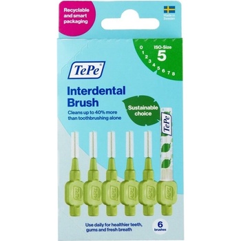 TePe Mezizubní kartáčky size 5 0,8 mm 6 ks papírová krabička
