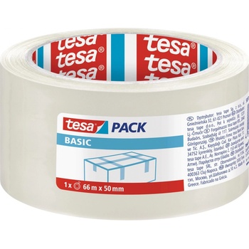 Tesa Basic balicí páska transparentní 50 mm x 66 m