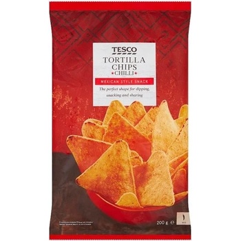 Tesco Kukuřičný snack s příchutí sladkého chilli 200 g