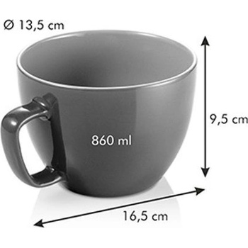 Tescoma Crema shine 387196 Hrnek extra velký 860 ml