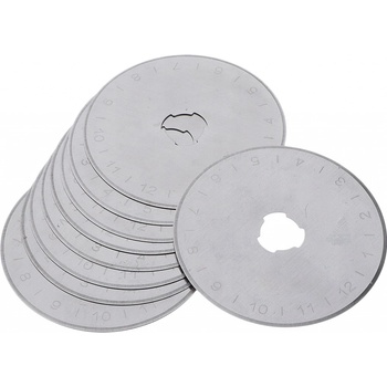 TEXI Náhradní čepel do řezacího kolečka, TEXI 4099, rovná čepel, průměr 45mm, 10 kusů