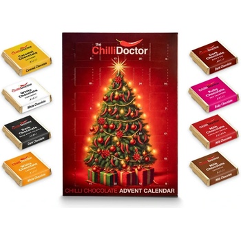 The Chilli Doctor Chilli čokoládový adventní kalendář 2024
