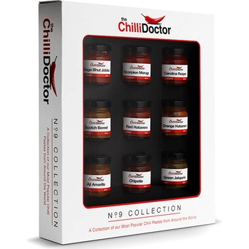 The ChilliDoctor Chilli Mash sada 9 x 40 ml