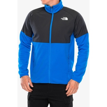 The North Face Glacier Heavyweight Full Zip jacket hero blue/asphalt grey