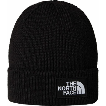 The North Face TNF LOGO BOX CUFFED Beanie TNF BLACK