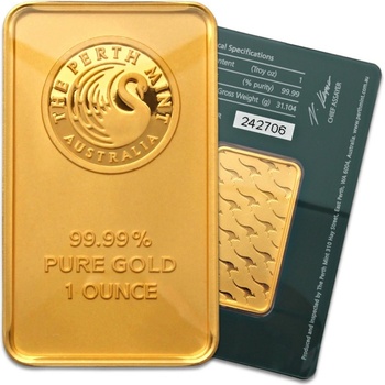 The Perth Mint zlatý slitek 10 oz