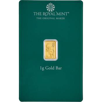 The Royal Mint Merry Christmas zlatý slitek 1 g